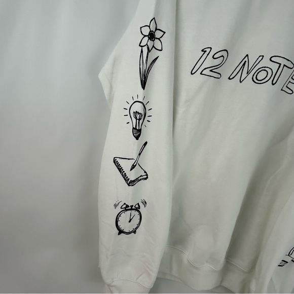 ALEC BENJAMIN 12 Notes Tour Crewneck size small - Picture 5 of 9